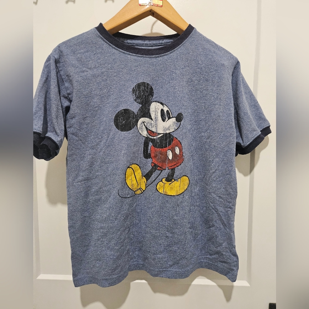 Vintage Mickey Mouse ringer T-shirt